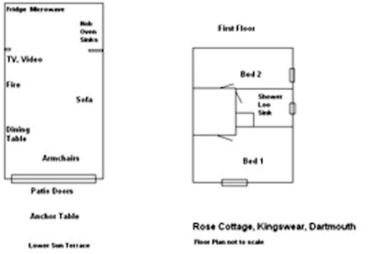 Rose Cottage Ντάρτμουθ Εξωτερικό φωτογραφία